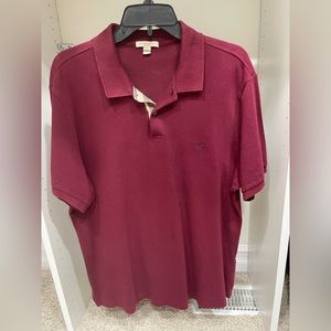 Burberry polo shirt for men. Size XXL.